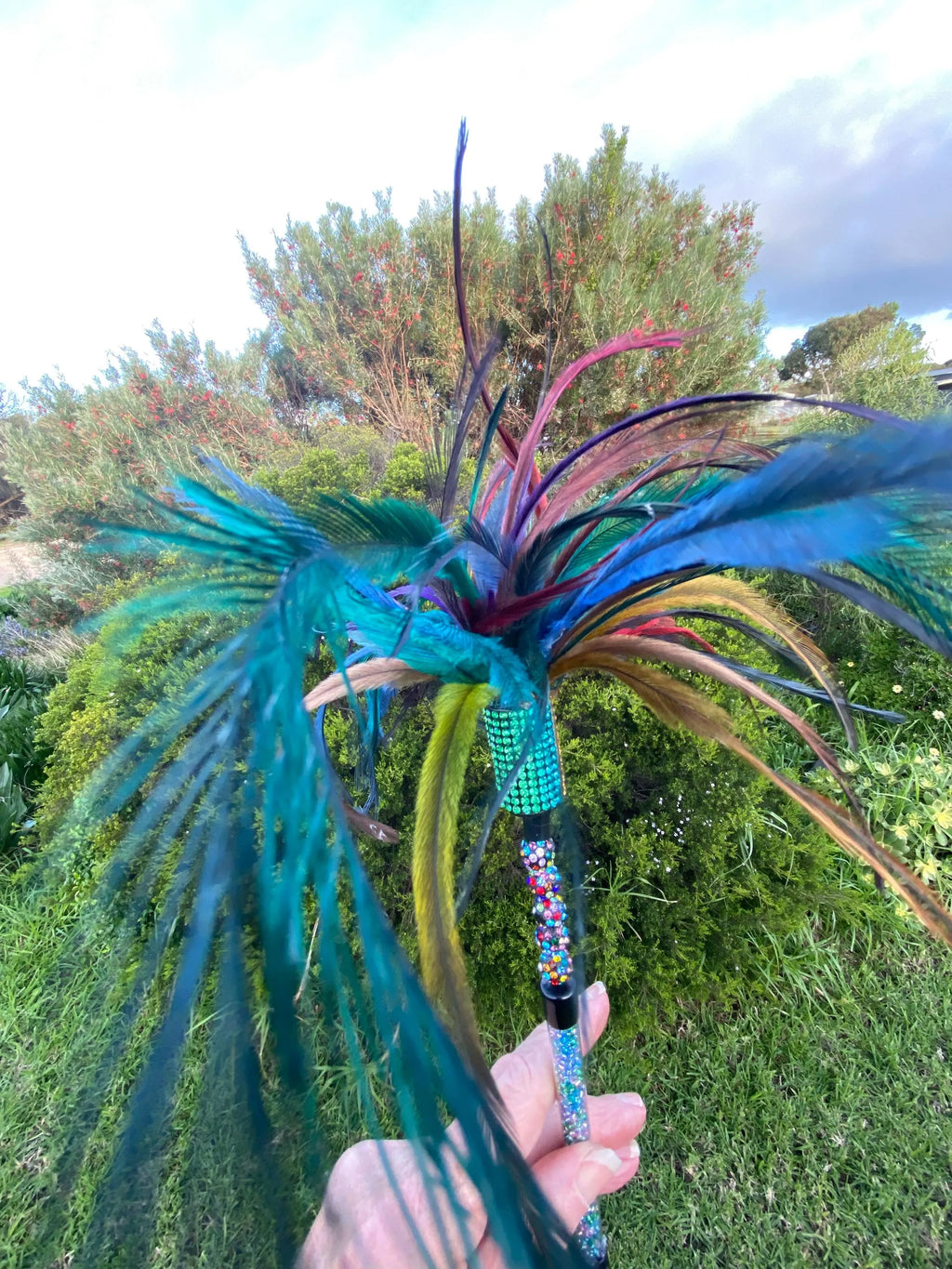 True Blue Emu Feather Teaser