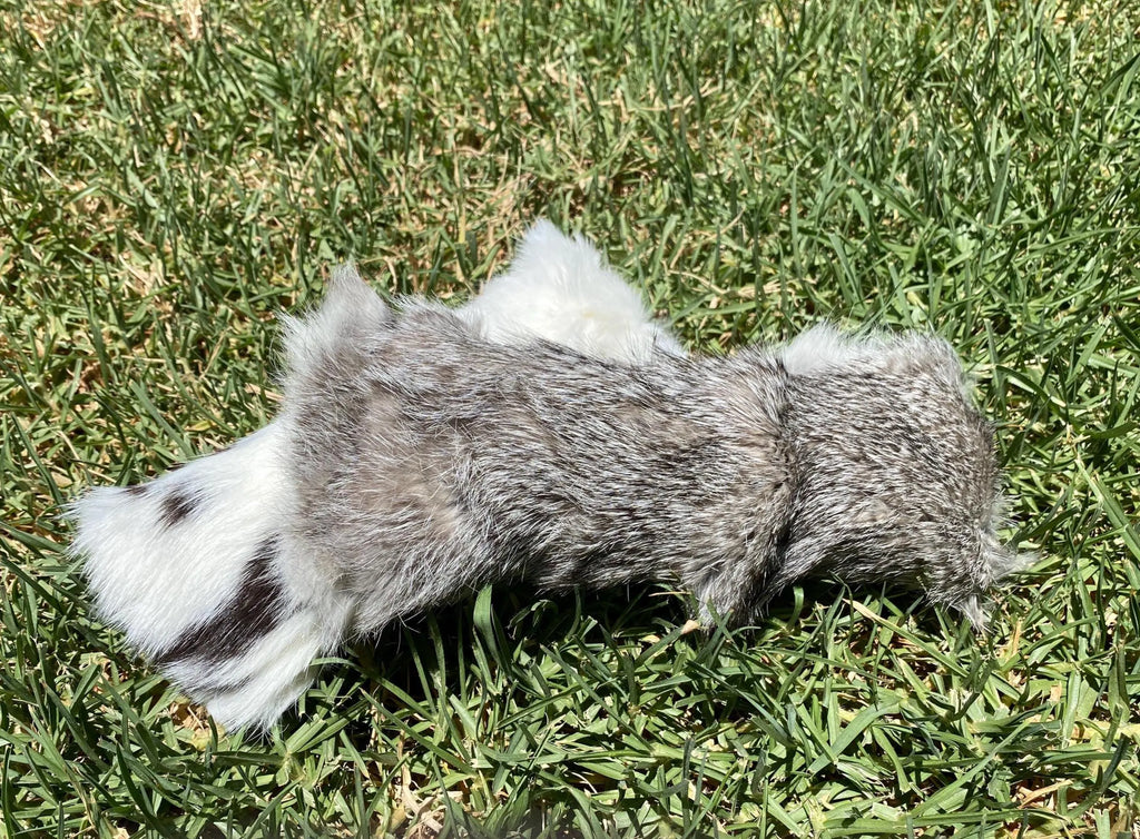 Huggaroo, Adorable Rabbit Fur Kick Toy