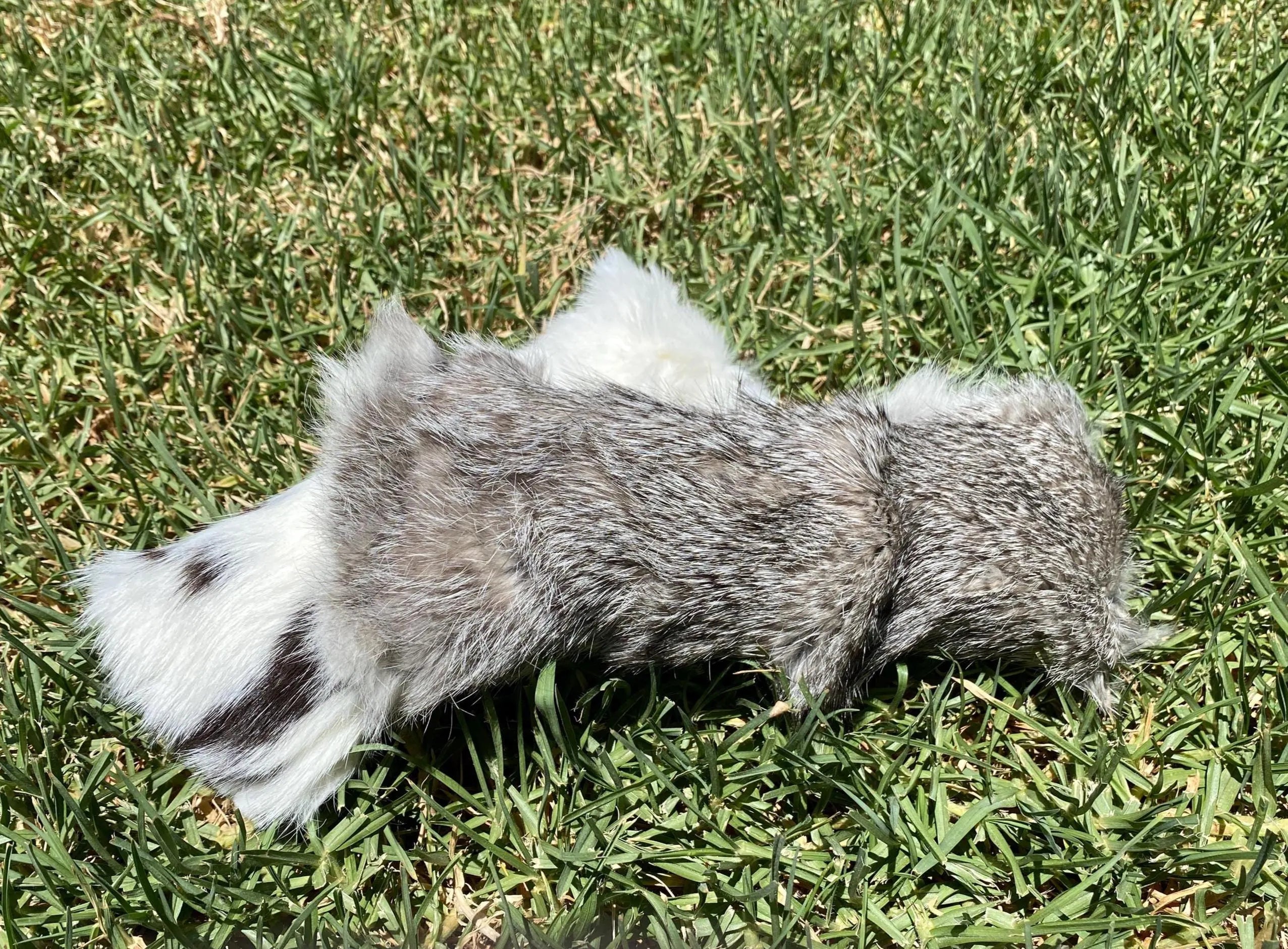Huggaroo, Adorable Rabbit Fur Kick Toy