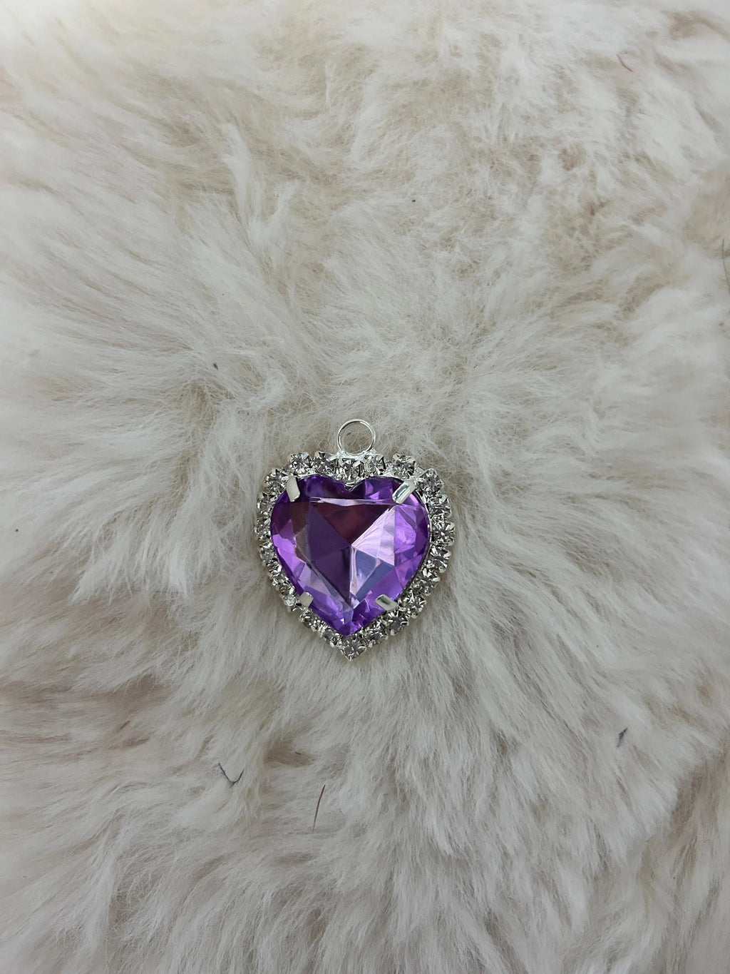 Gold & Silver Crystal Cat Collar with Heart Charm