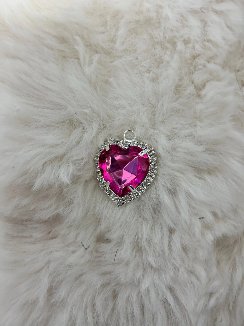 Gold & Silver Crystal Cat Collar with Heart Charm